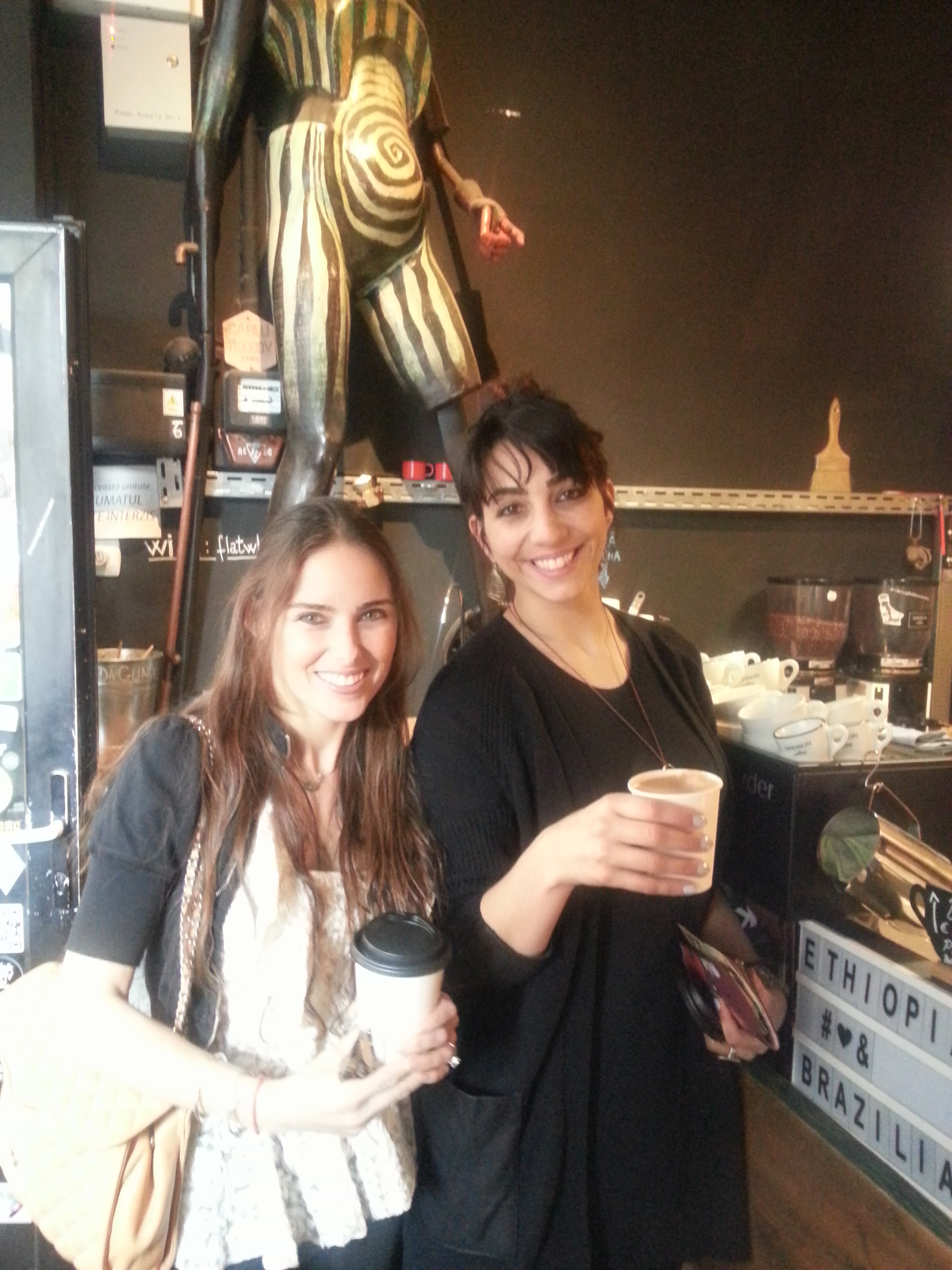 Coffee break during Bucharest off beaten path tour