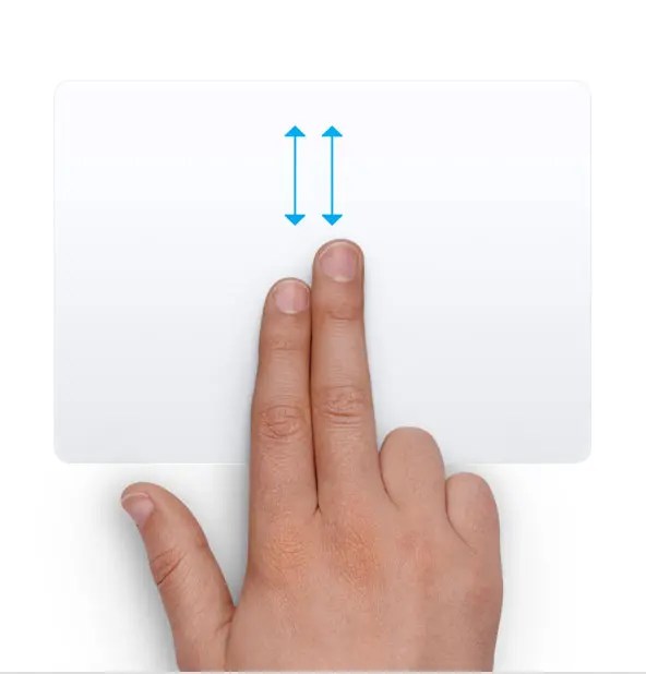MacBookのトラックパッド