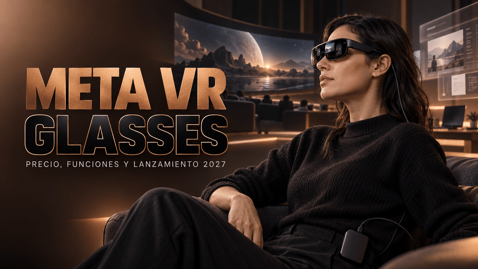 Meta VR Glasses: así son las gafas de realidad virtual de Meta que llegan en 2027