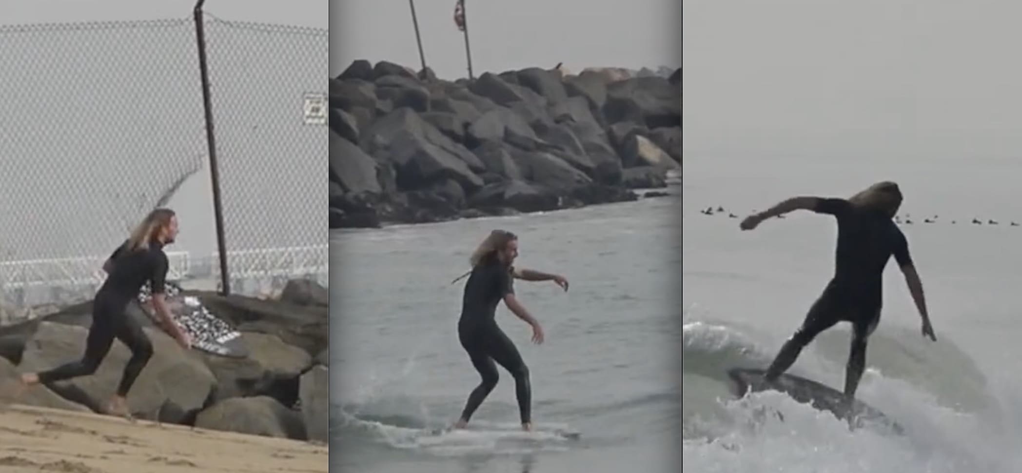 3-time World Champion skimboarder Blair Conklin