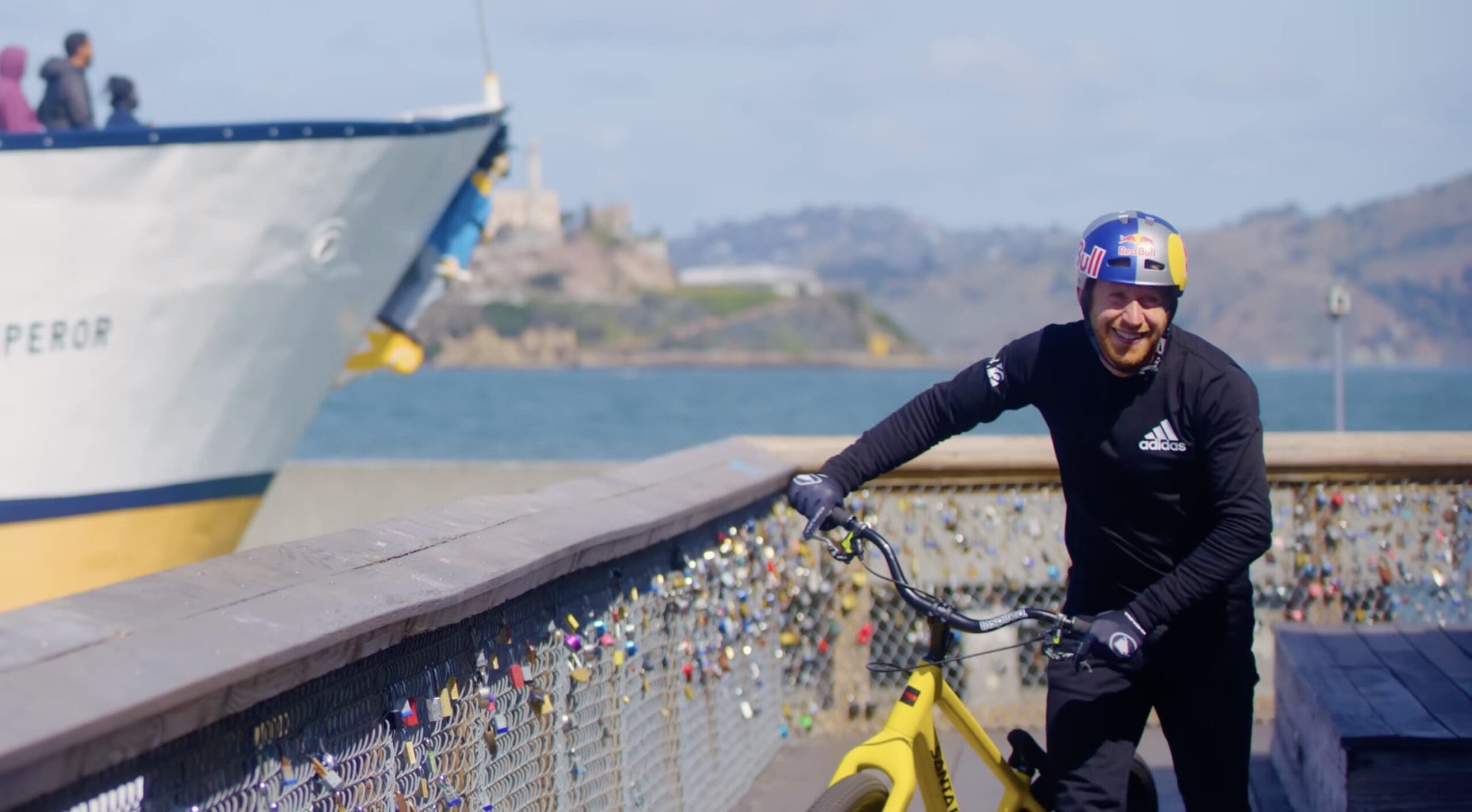 Danny MacAskill (2024 inductee) in "Postcards from San Francisco"