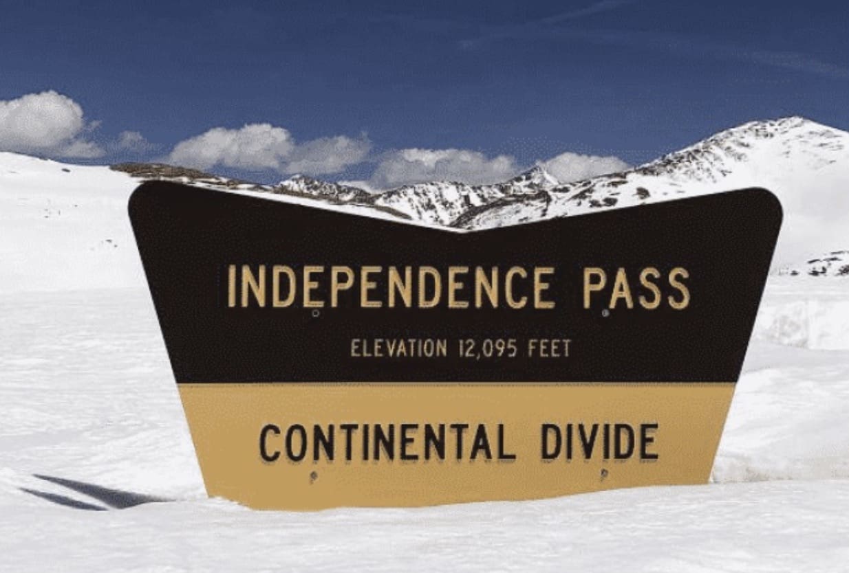 Colorado's Independence Pass.