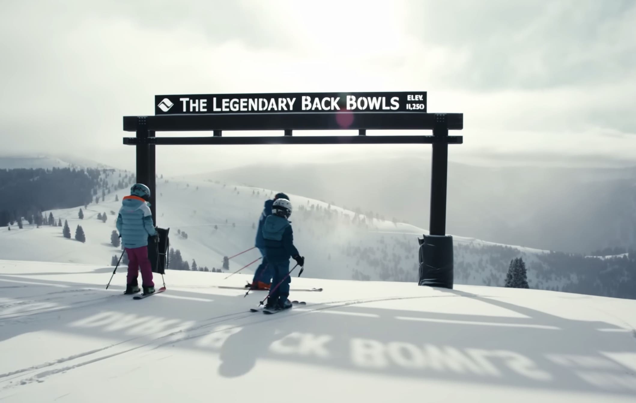 The Back Bowls at Vail.