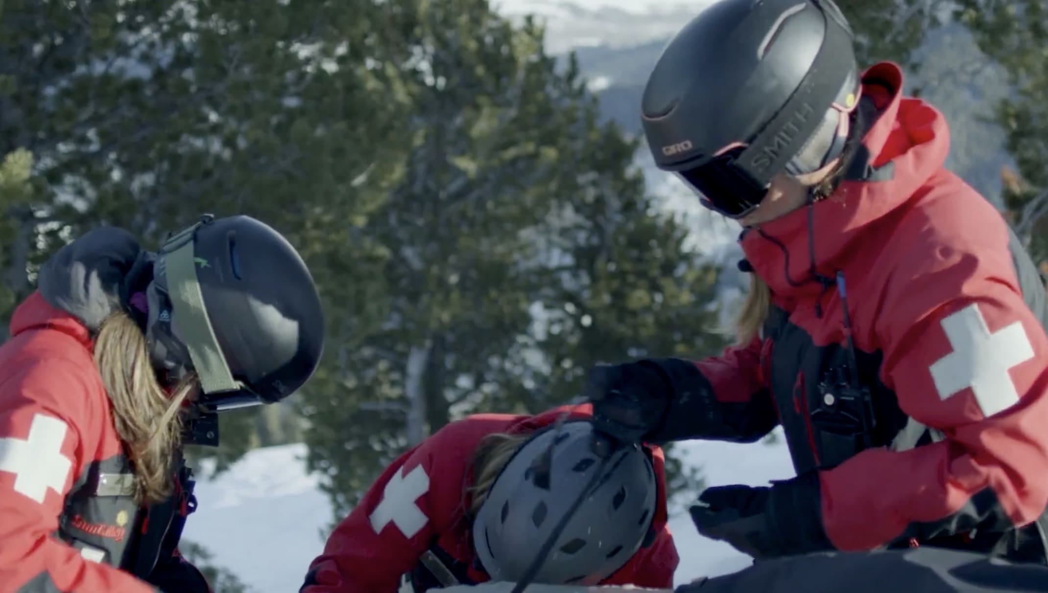 Ski patrol.