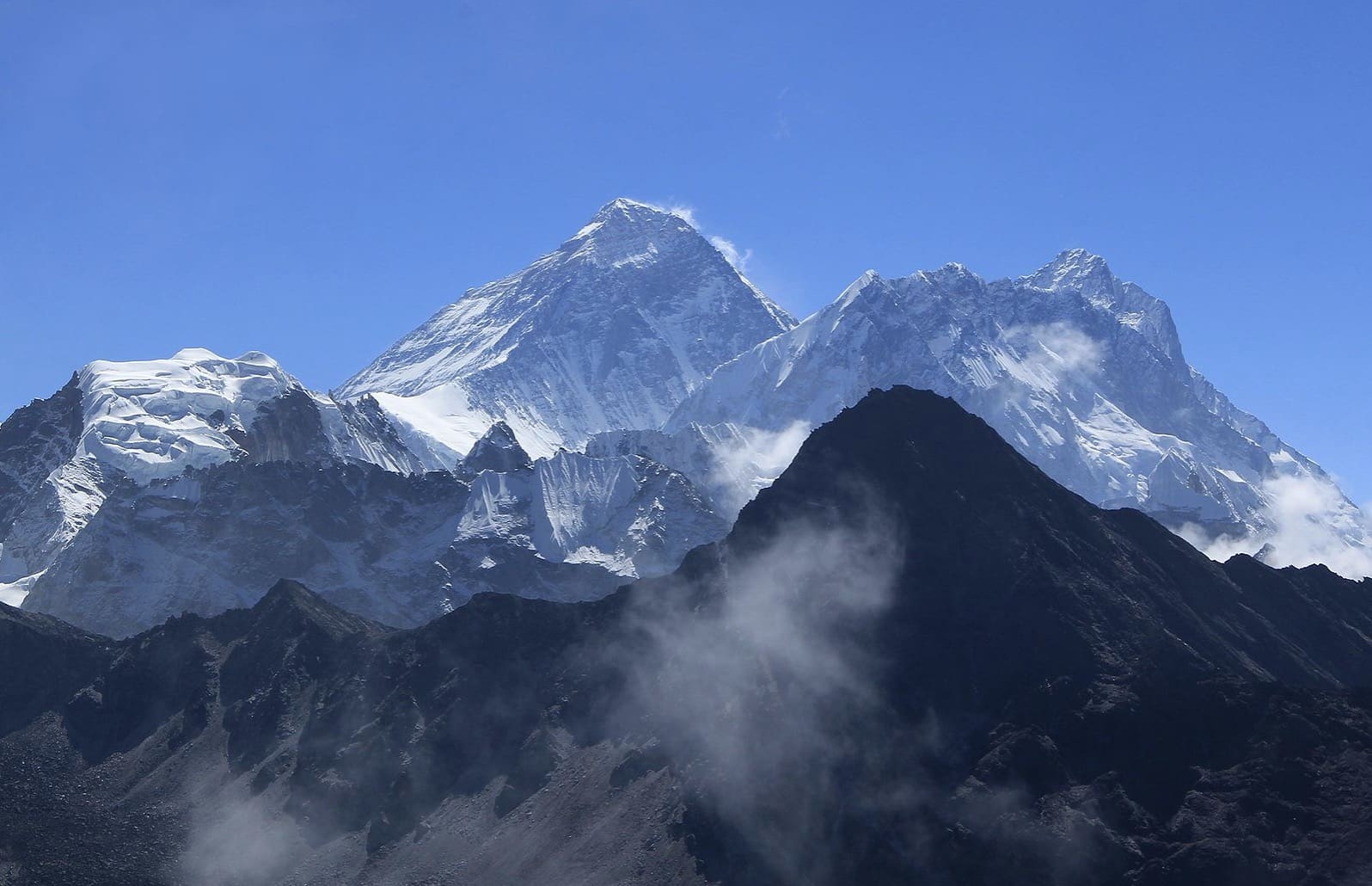 View of Mt. Everest.