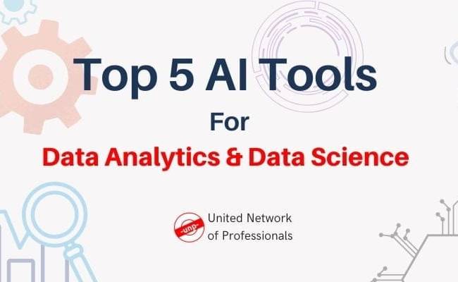 Top 5 AI Tools For Data Analytics And Data Science