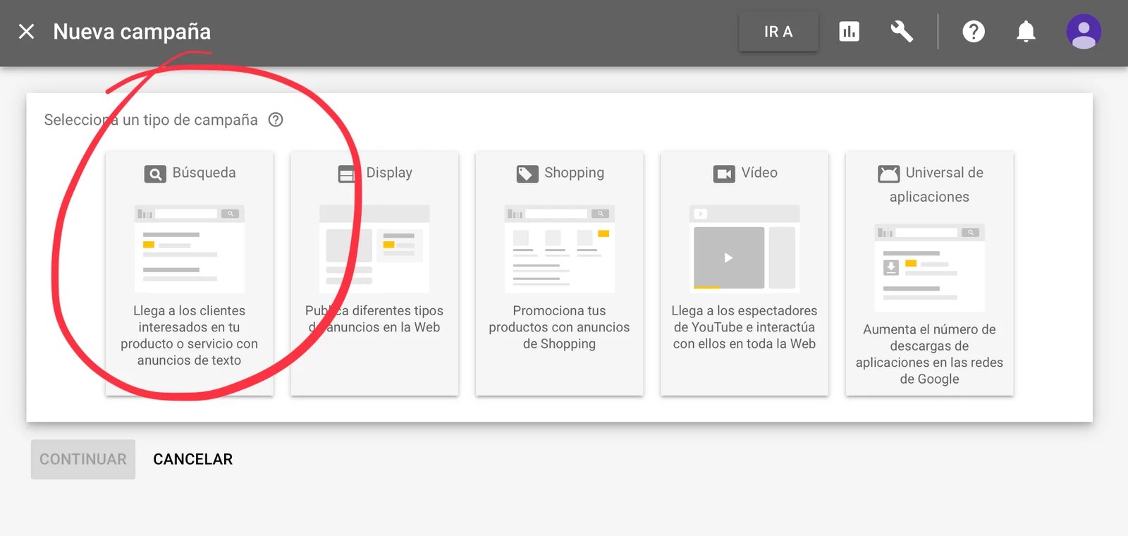 anunciar adwords