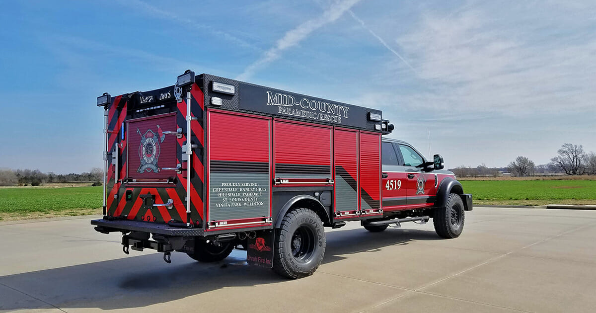 Mid County Fire Protection District - Rear View