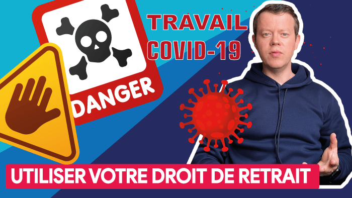 Tadaaaaaa   📹  Danger au travail ? COVID 19 ?  Peur d’exercer vos missions ? Une vidéo pour vous parler de votre droit de retrait.