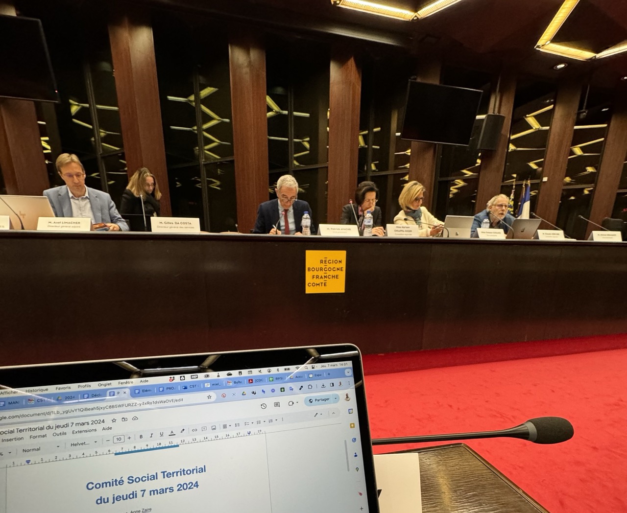 Déclaration préalable de l’UNSA au CST du 7 mars 2024