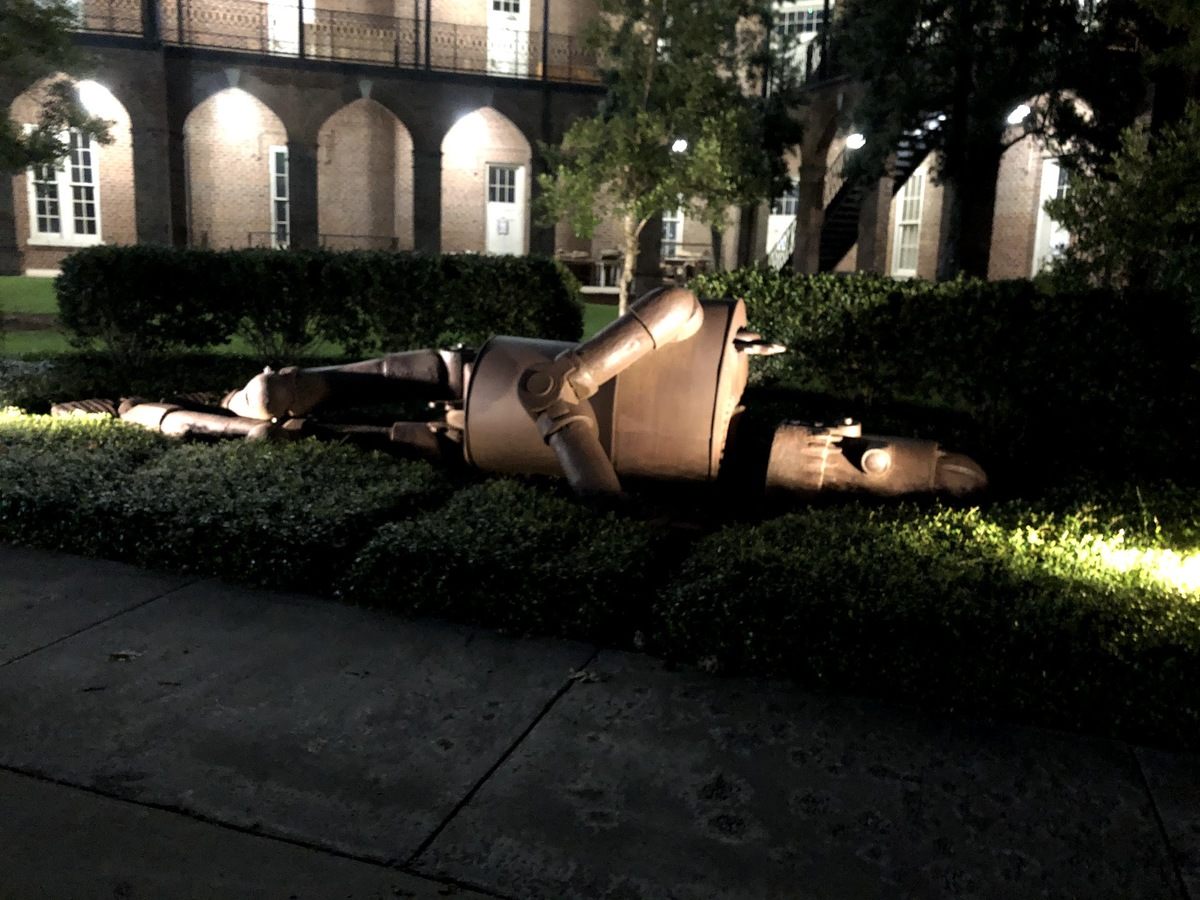 The Fallen Robot