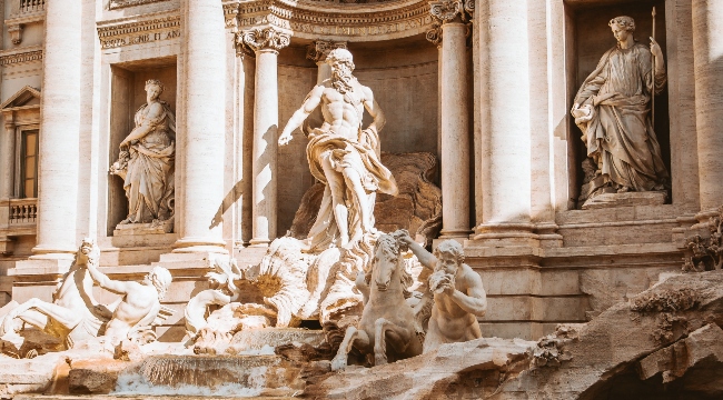 Trevi fountain