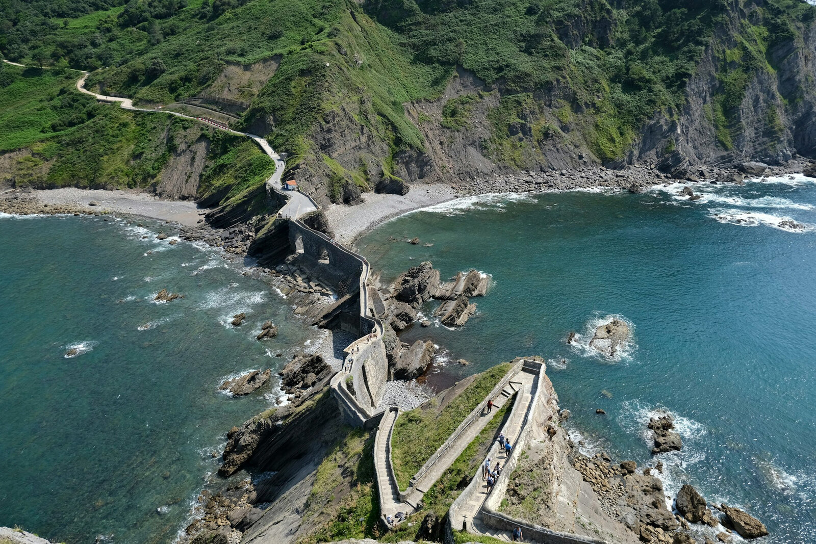 Legend says that if you climb the 241 steps to the Chapel of Saint John and ring the small bell at the entrance three times, your wish will come true. Photo: Thomas Gabernig / Unsplash