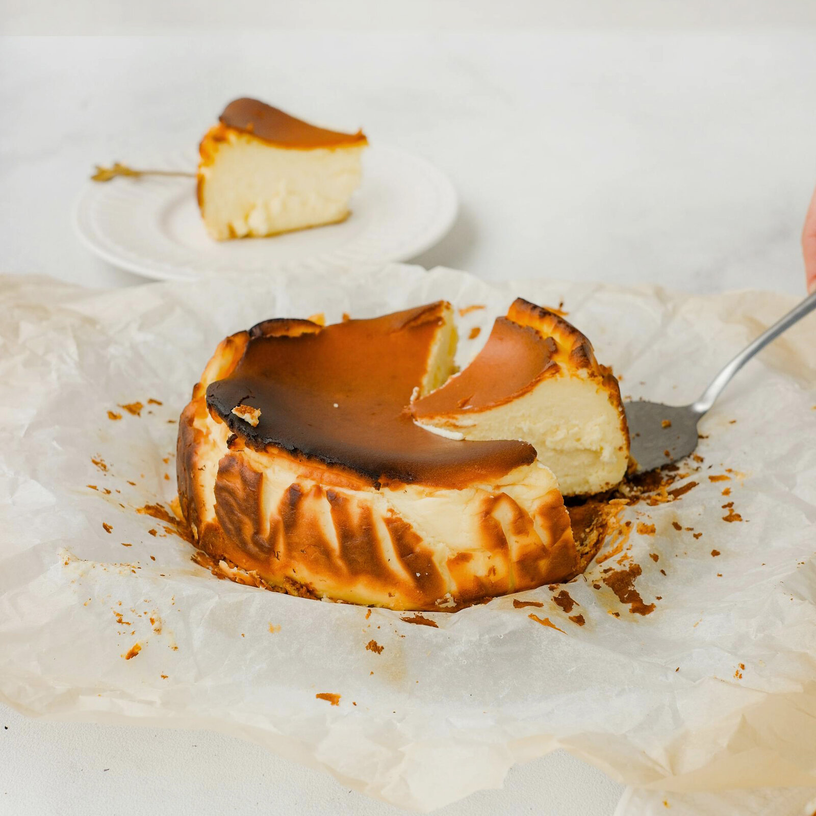 And of course, don’t miss the famous Basque cheesecake. Photo: Pexels