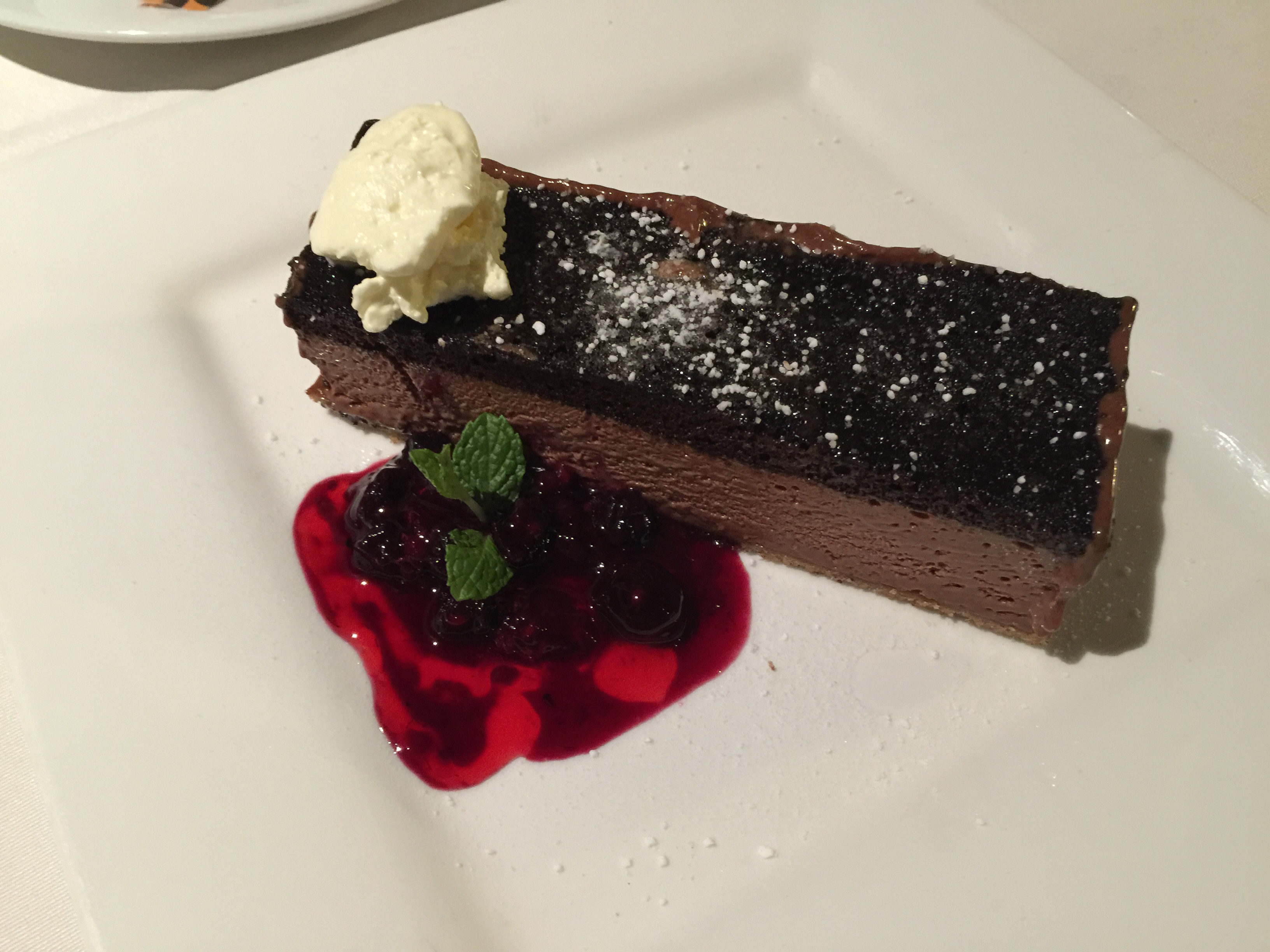 Dessert at the Pappagallo