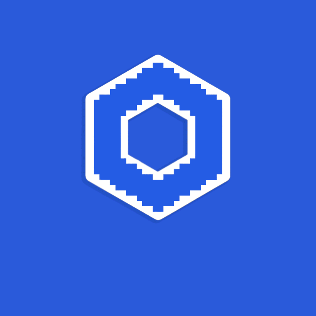 Chainlink 8-bit stickers