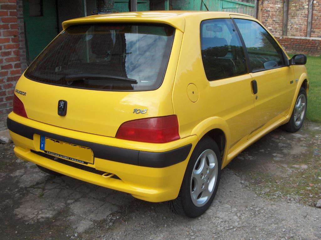 Petrol;average consumption:8.5 l/100km (28 mpg);dimensions: Fiche technique Peugeot 106 - Auto titre