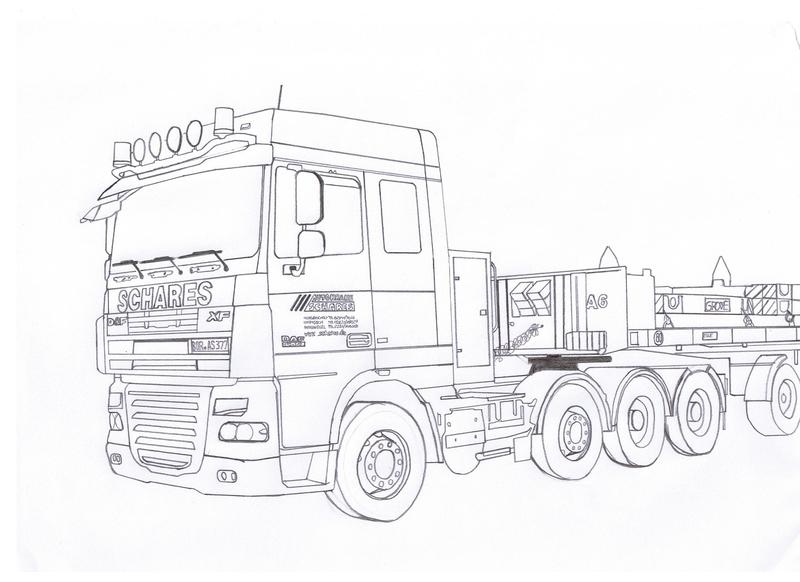 Lkw Malvorlage Kostenlos Lkws Ausmalbilder