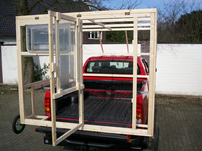 Sie ist an alle 4x4 pickup geländewagen . Buschtaxi.net â¢ Wohnkabine nach "Art des Hauses"...!