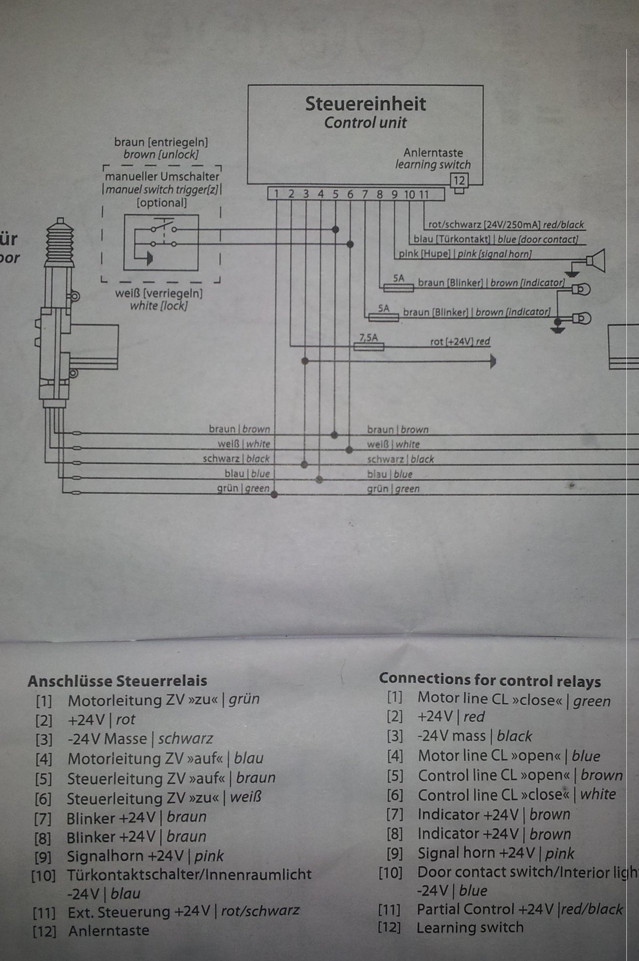 Buschtaxi Net Schaltplan Zentralverriegelung Hj61 Elektroplan