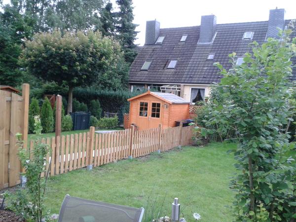 Schmiedeeiserner Zaun Aus Den 20er Jahren Heidesandstein