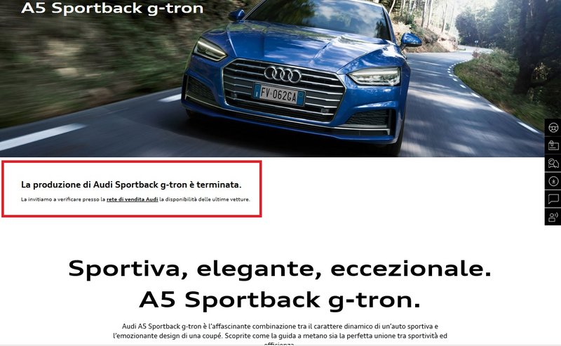 Metanoauto Com Leggi La Discussione A5 Monovalente Dubbi Pre Acquisto E Questioni Commerciali