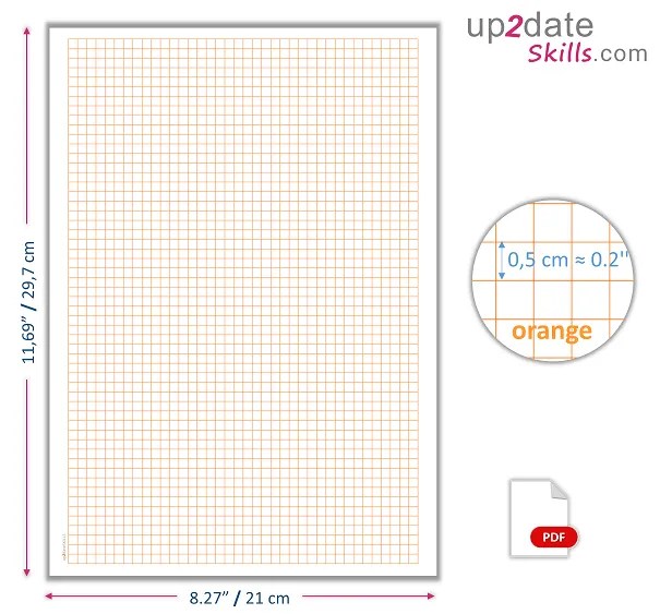 printable 0 5cm grid graph paper a4 size up2dateskills