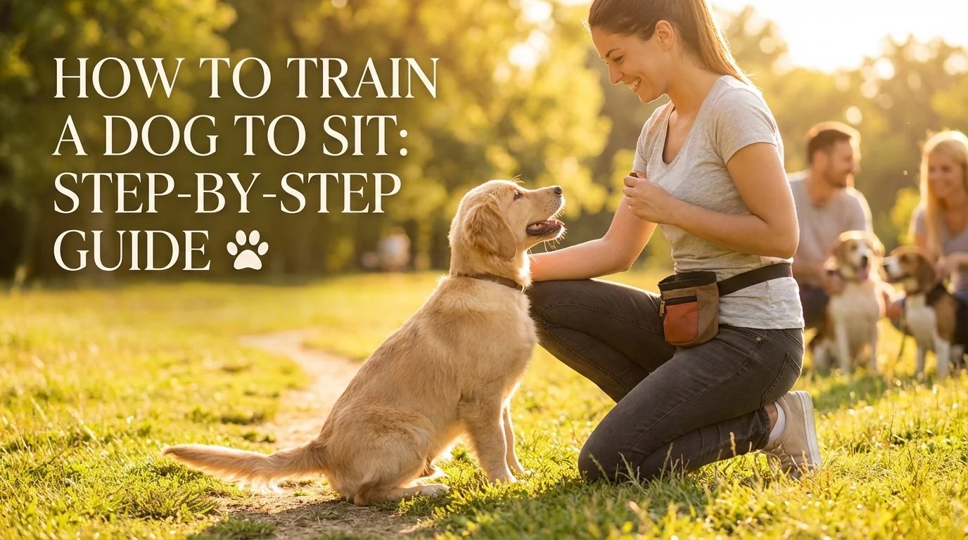 How to train a dog to sit: step-by-step guide