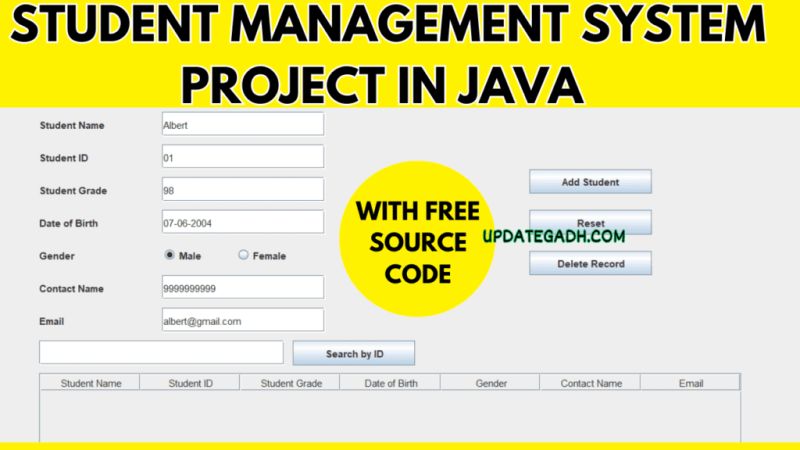 Github Mycodingproject77 School Management System Java Source Code - Amazing Desktop Light Images | Free Download