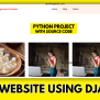 Blog Website Using Django Python