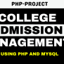 College Admission Management System In PHP And MySQL Free Source Code ...