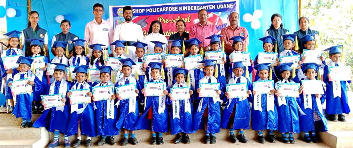 ಉದನೆ ಬಿಷಪ್ ಪೋಳಿಕಾರ್ಪೋಸ್ ಪಬ್ಲಿಕ್ ಸ್ಕೂಲ್‌ನಲ್ಲಿ ಕಿಂಡರ್ ಗಾರ್ಟನ್ ಪದವಿ ಪ್ರದಾನ ಸಮಾರಂಭ