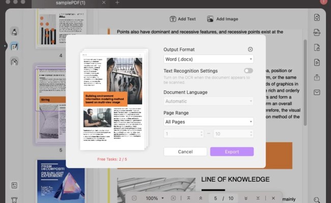 How To Convert PDF With UPDF For Mac | User Guide