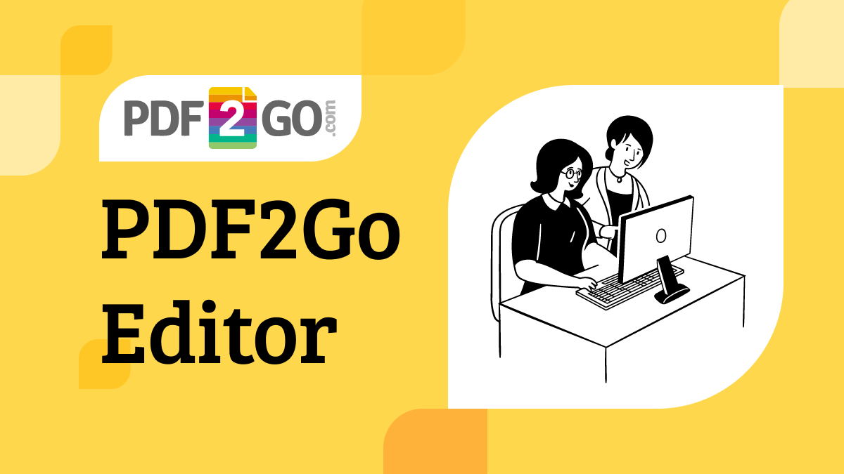 How to edit pdfs with pdf2go editor