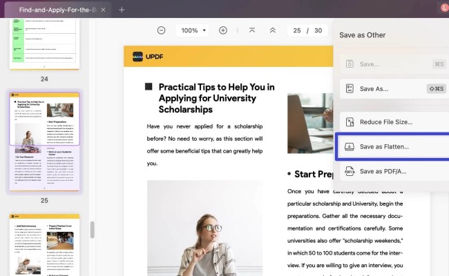How To Flatten PDFs On Mac? - The Ultimate Guide | UPDF