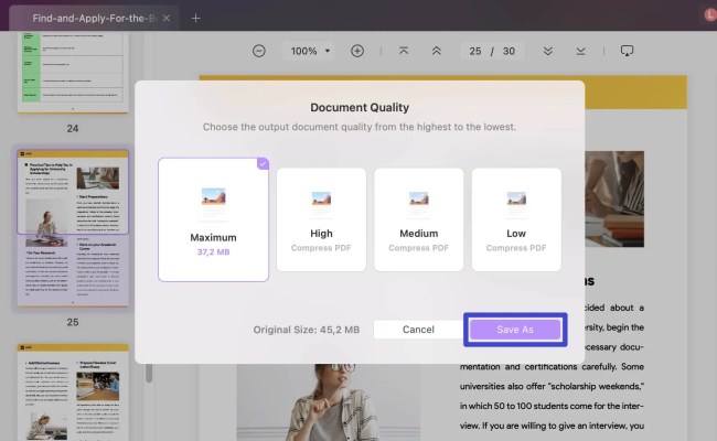 Reduce PDF Size On Mac Effortlessly (MacOS 16 Edition) | UPDF