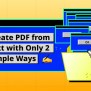 How To Create PDF From Clipboard? (4 Ways) | UPDF