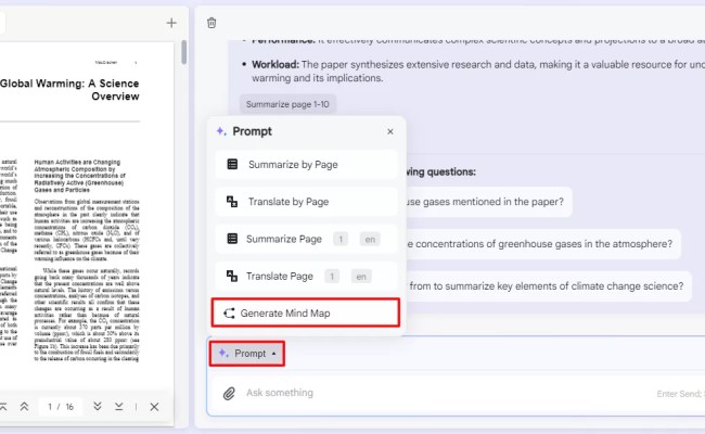 New Feature: Convert PDF To Mind Map With UPDF’s Online AI Assistant | UPDF