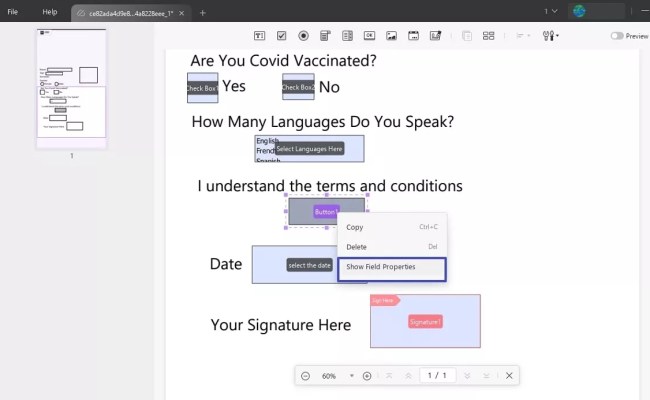 Understanding How To Add Form Fields To PDF - UPDF