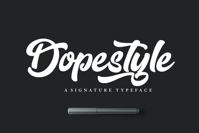 Dopestyle Script Font