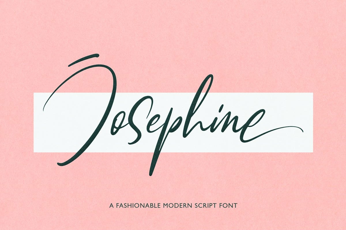 Josephine Script Font