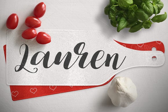 Lauren Script Font - UpFonts