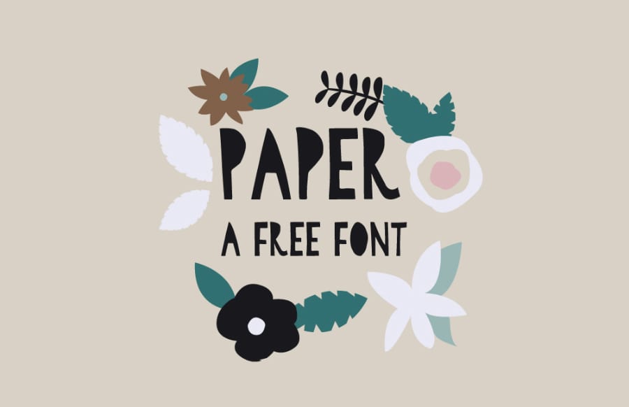 Paper Font