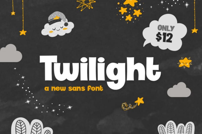 Twilight Typeface Font