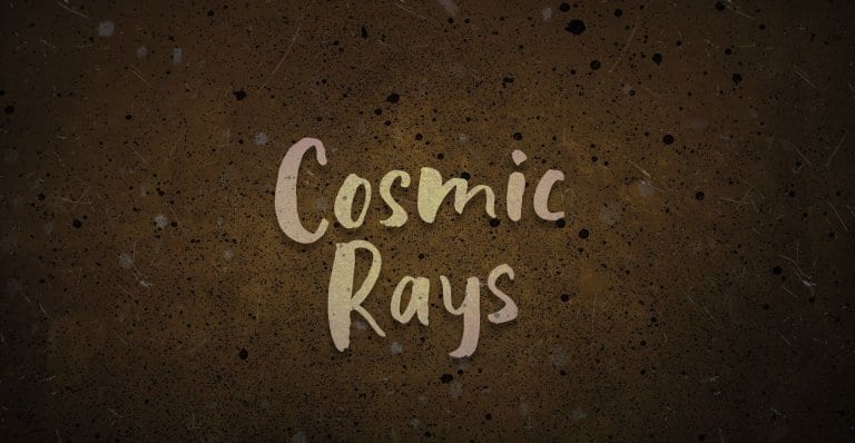 Cosmic Rays Font