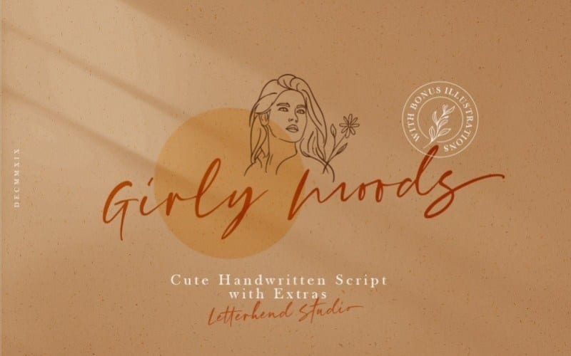 Girly Moods Script Font