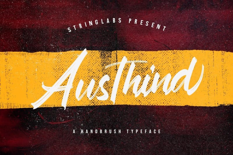 Austhind Script Font