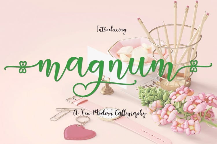 Magnum Script Font