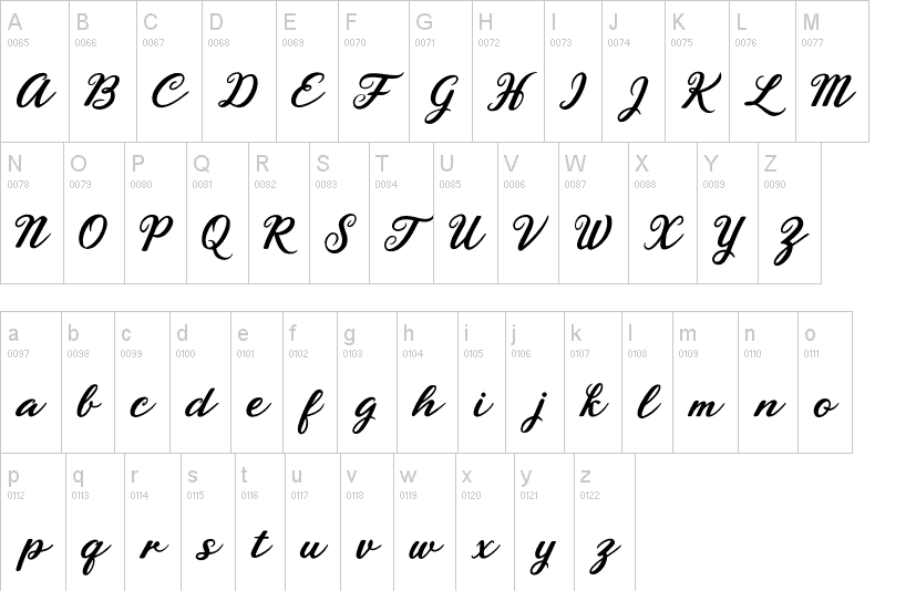 Rhyanie Lane Script Font