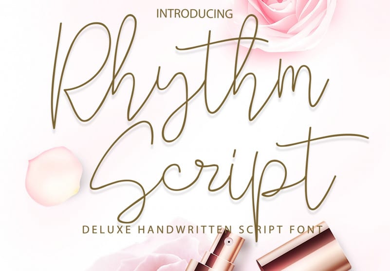 Rhythm Script Font